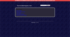 Desktop Screenshot of cursosdeingles.net